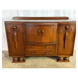 Vintage Oak Sideboard