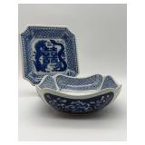 2 Pcs Misc. Blue and White
