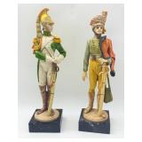 2 Italian Military Figurines