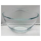 Clear Glass Oval Bowl-9336