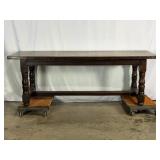 Antique Refectory Table-10459
