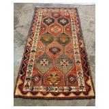 Vintage Handwoven Qashghi Rug-1287