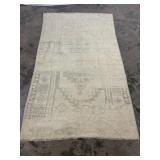 Vintage Handwoven Oushak Rug-1227