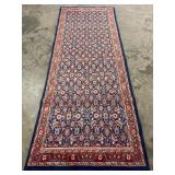 Vintage Hand-Knotted Sarouk Rug-1213