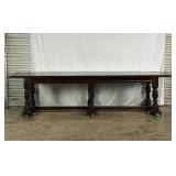 **IMPRESSIVE** Antique Refectory Table-10463