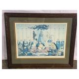 The Court at Brighton a la Chinese Print