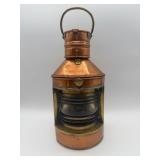 Antique Copper and Brass Nautical Lantern-10156