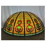 **RARE** Stained Glass Dome Awning