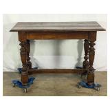 Antique Oak Table-10353