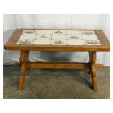 Tile Top Coffee Table-10302