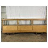 10' English Pine Display Case-10464