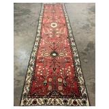 Vintage Hand-Knotted Hamedan Rug-1259