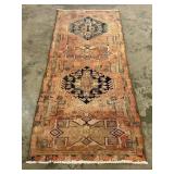 Vintage Hand-Knotted Karajeh Rug-1239