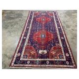Vintage Handwoven Nahavand Rug-1202