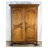 Antique Country French Armoire-8502