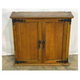 Arts & Crafts Smokers Cabinet-10462