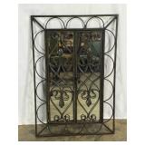 Contemporary Metal Framed Mirror-23