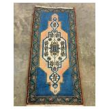 Vintage Hand-Knotted Anatolian Rug-1249