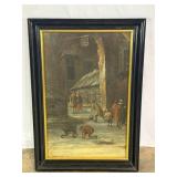 Antique Oil on Canvas-10117