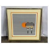 Vintage Charles Harper Serigraph