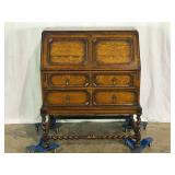 Antique Secretary Desk-10050