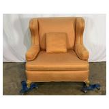 Upholstered Wingback Chair