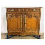 Antique Country French Cupboard-10268