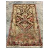 Vintage Handwoven Hamedan Rug-1271