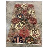 Vintage Hand-Knotted Bakhtiari Rug-1272