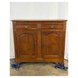 Antique Country French Cupboard-10258