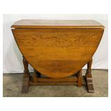 Oak Drop Leaf Table-10270