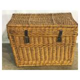 Large Wicker Trunk-10259