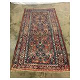 Vintage Hand-Knotted Malayer Rug-1282