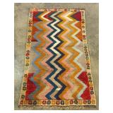 Vintage Handwoven Gabeh Rug-1245