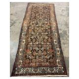 Vintage Hand-Knotted Hamedan Rug-1224