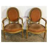 Pr Antique Fauteuil Armchairs-10385