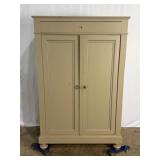 Two-Door Painted Cupboard-8621