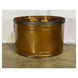 Large Copper and Iron Planter ï¿½ 6491