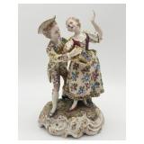 Porcelain Couple Figurine-10445