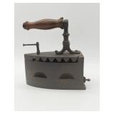 Cast Iron Coal-Powered Clothes Iron-10277