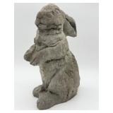 Stoneware Rabbit Garden Statue