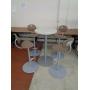 1 -cafe Table W/ Stools