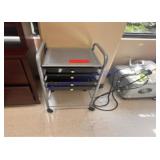 Stainless Steel rolling cart with Drawer