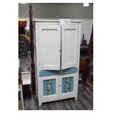 Painted Antique Cabinet