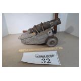 Antique Folk Art Cannon
