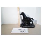 Black Horse Statue
