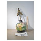 Antique Pottery Lamp