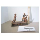 Reproduction Cast Iron Bank Base Ball Players