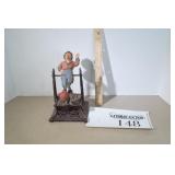 Reproduction Cast Iron Bank Tight Rope Walker