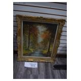 Stream Landscape Painting